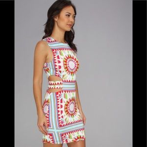 Mara Hoffman Shakti Cut Out Mini Dress Cover-Up
